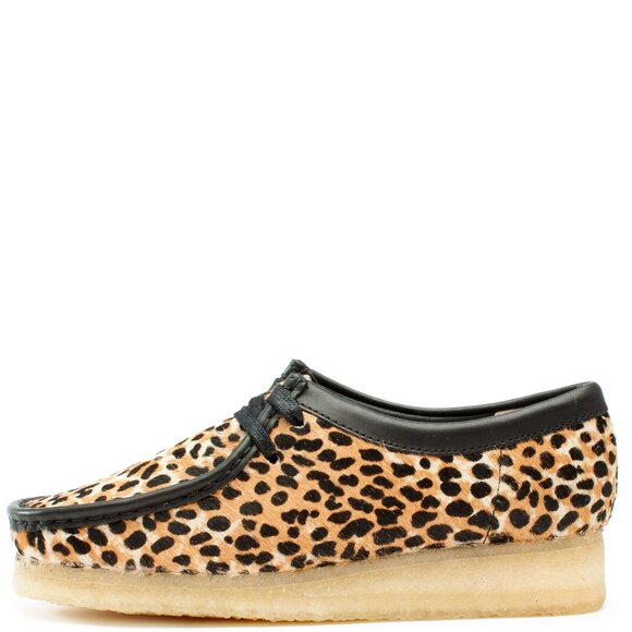 Clarks Wallabee Leopard Print. Brand New. Womens Size: 7 - Picture 4 of 8